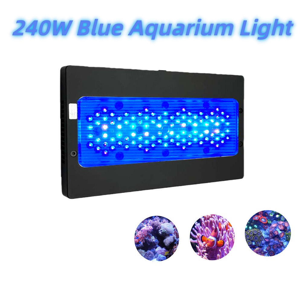 Aquarium Blue Marine Reef - 240W Volspectrum Programmeerbare Marine LED Aquariumverlichting