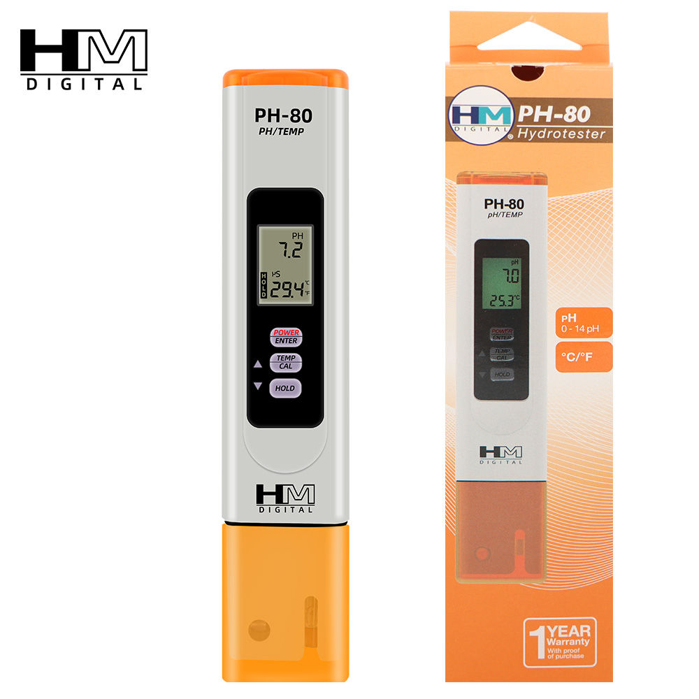 Marine Aquarium Hydrometer - Digitale PH-meter HM PH-80 PH-tester Handheld