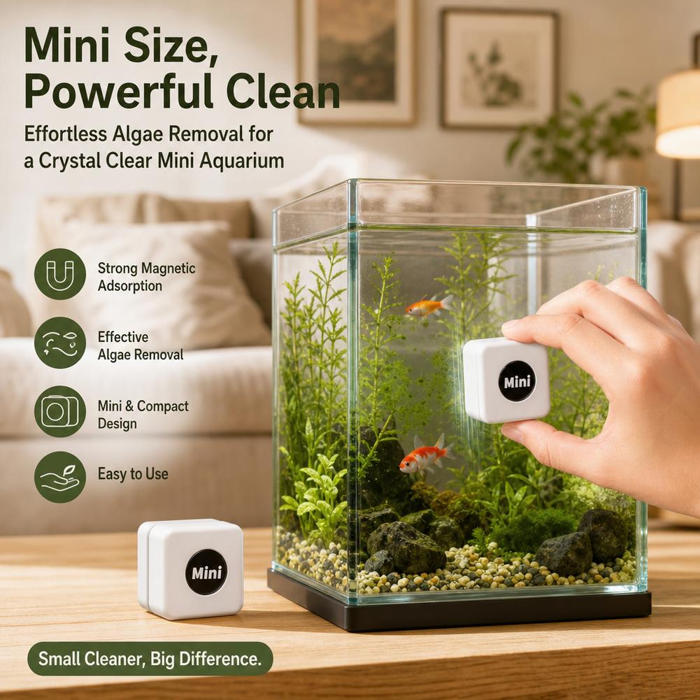 Magnetische aquariumglasreinig - Marine Aquarium Glass Scraper recensie en prijs