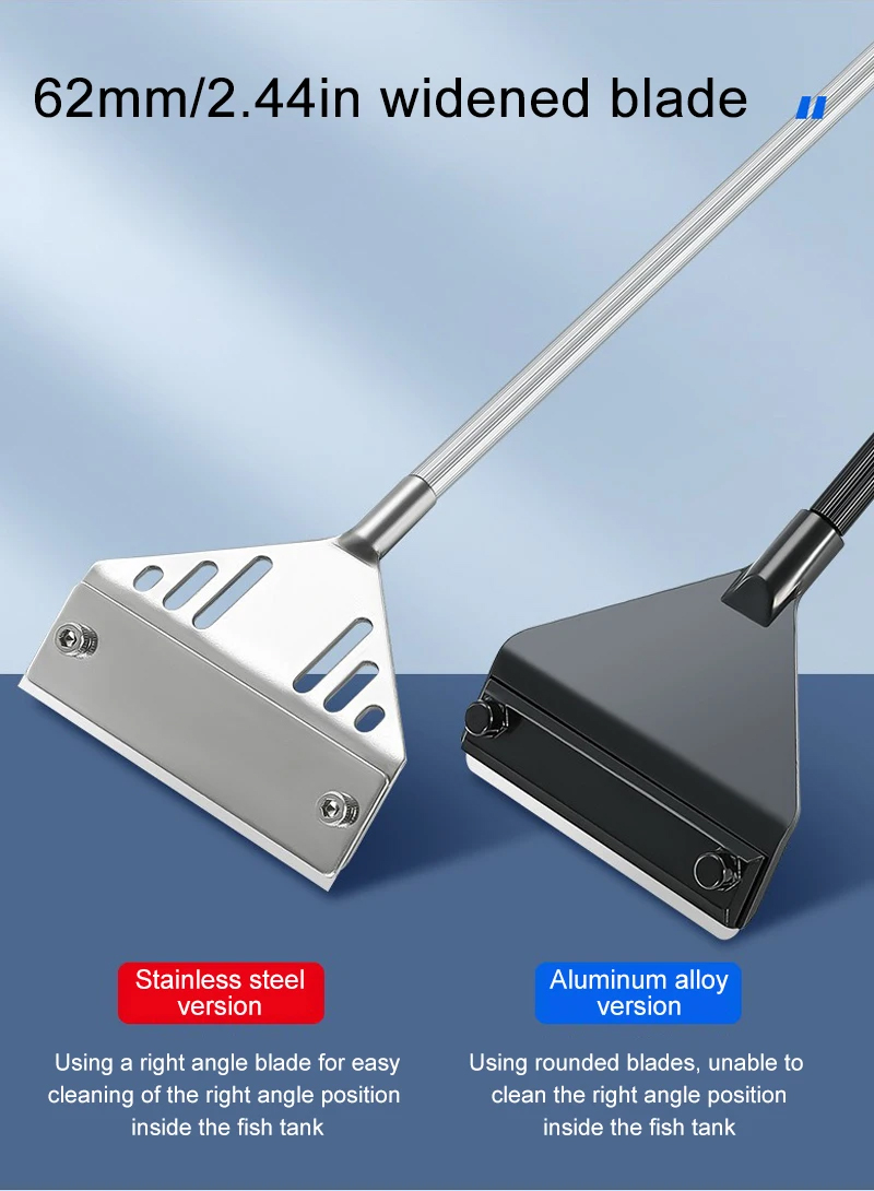 Aquarium Algen Remover Alumini - Marine Aquarium Glass Scraper recensie en prijs