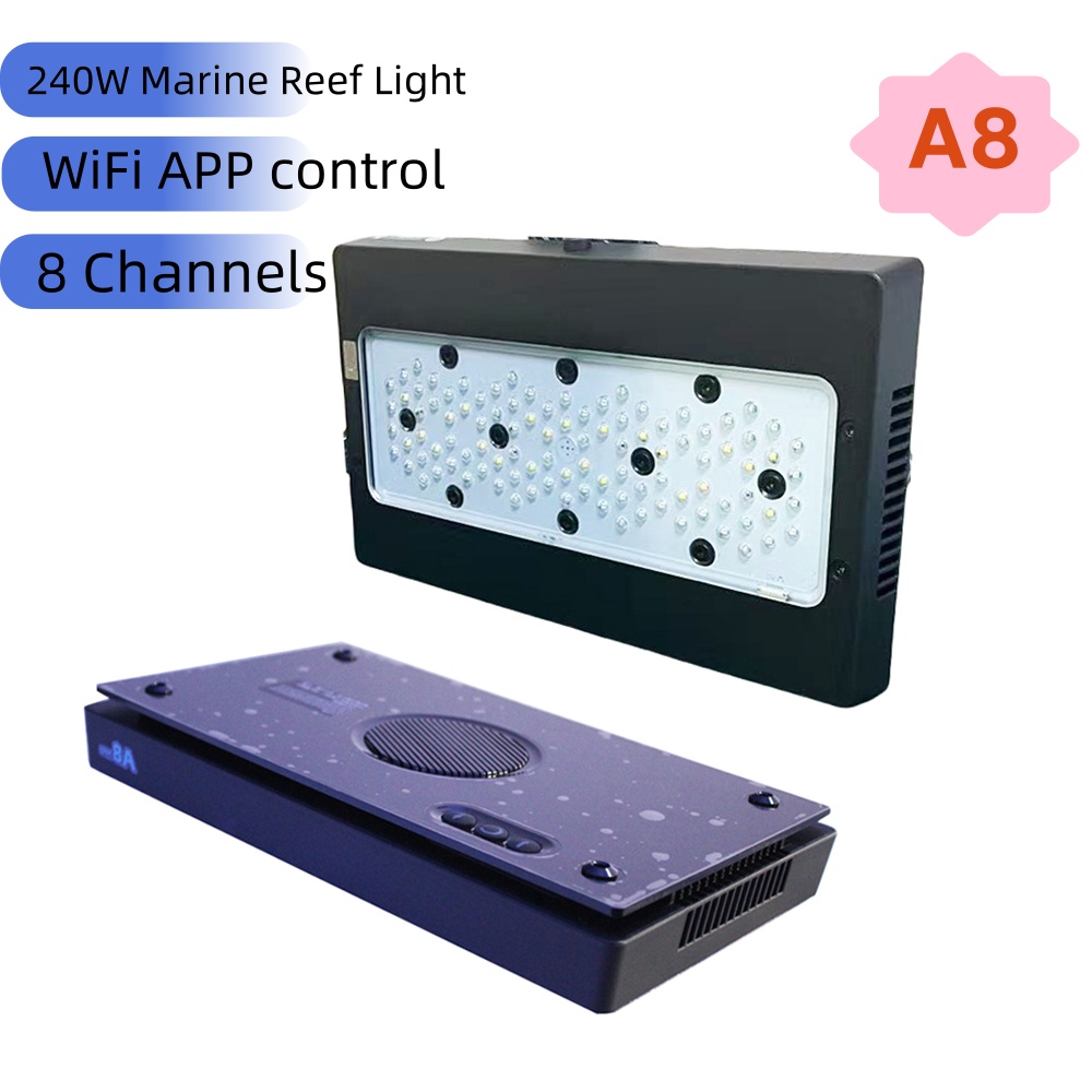 A8se A8PRO II BLAUW 240W Marin - Aquarium Blue Marine Reef recensie en prijs
