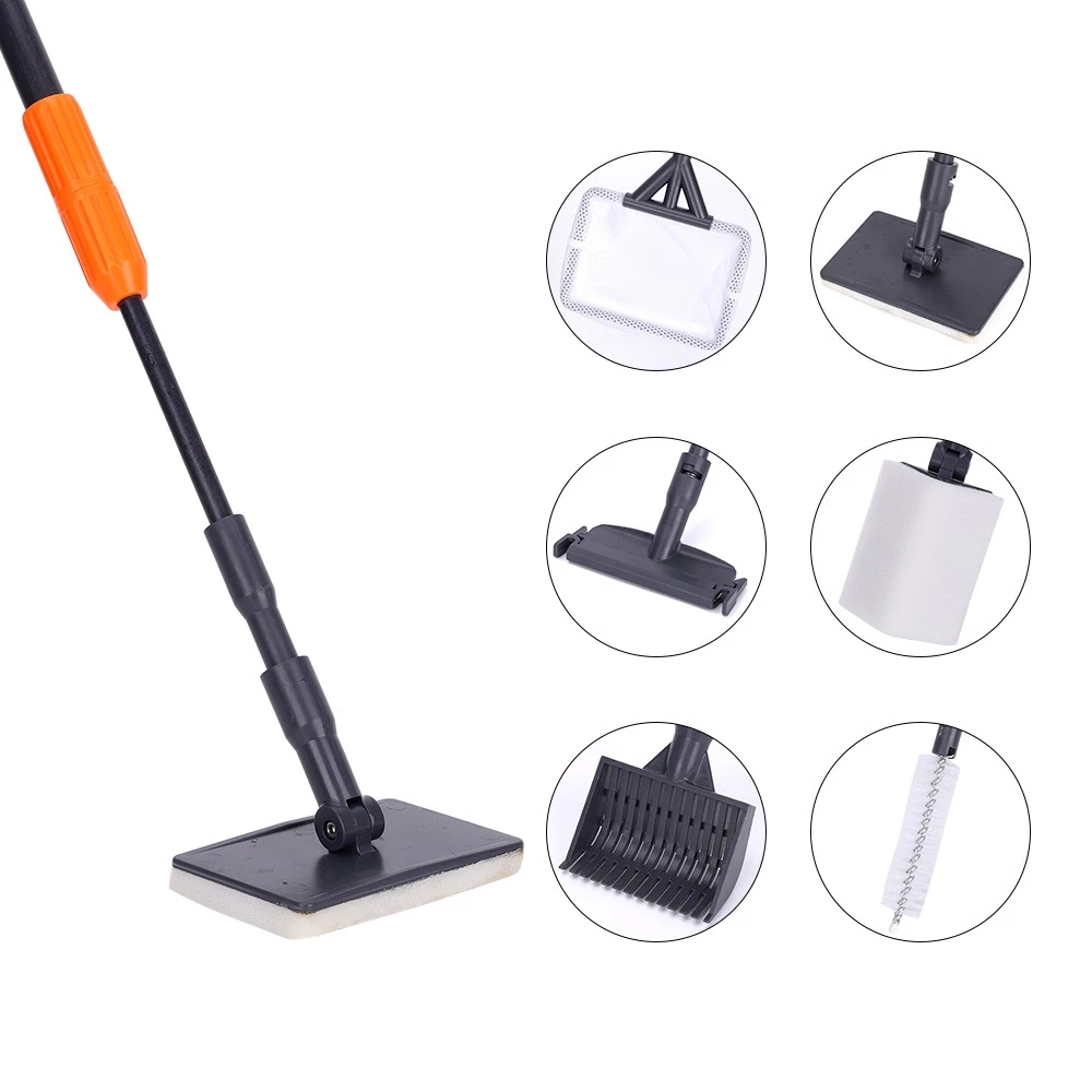 6-in-1 aquariumreinigingsset:  - Marine Aquarium Glass Scraper recensie en prijs