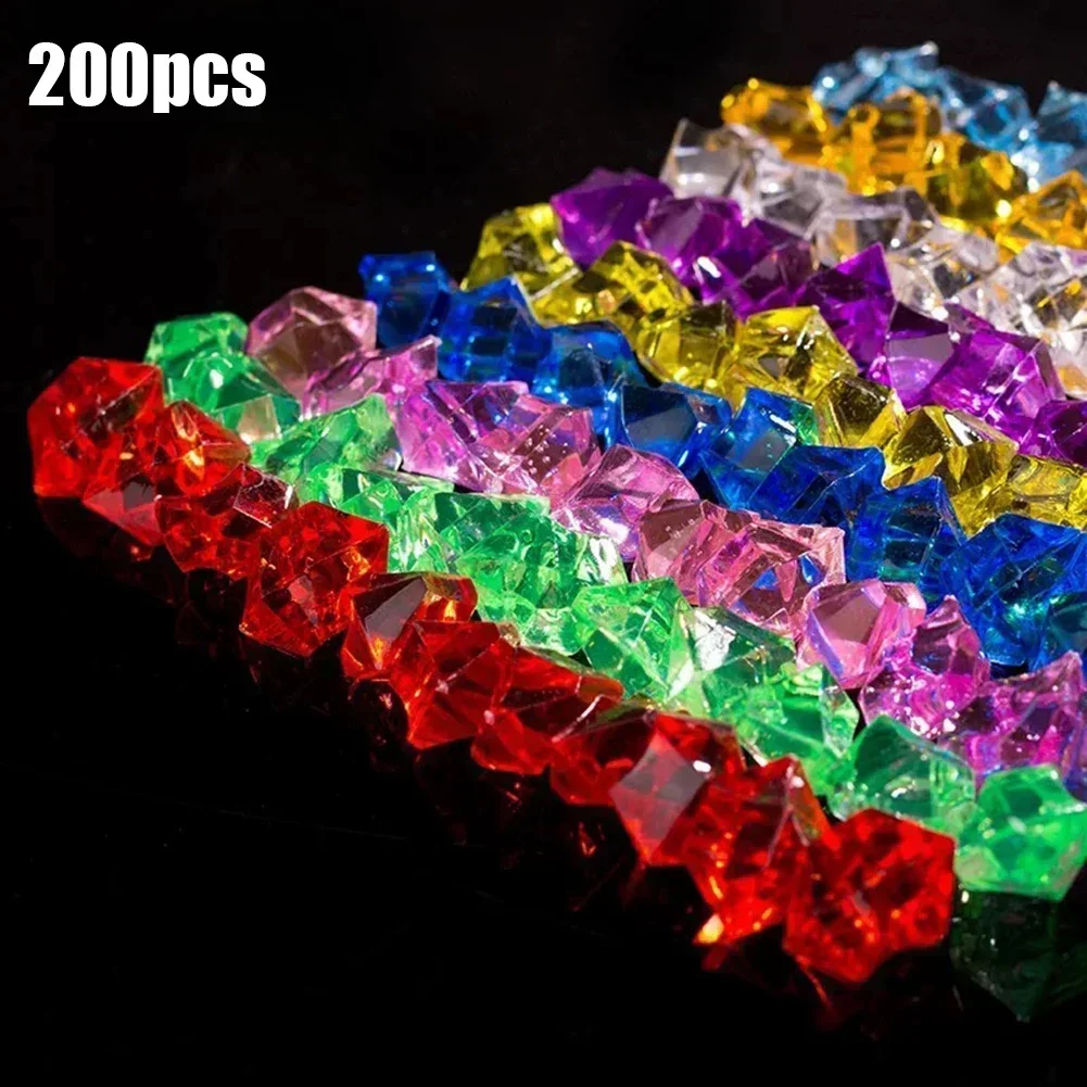 200 Stuks Kleurrijke Acryl Ste - Marine Aquarium Cube recensie en prijs