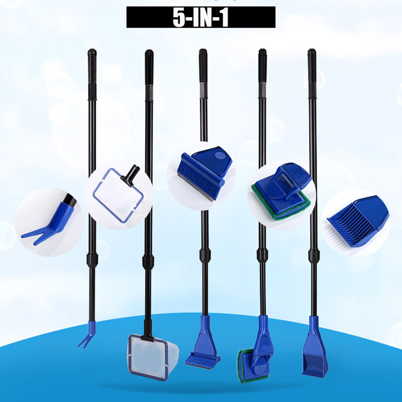 6-IN-1 Aquarium Schoonmaken Ge - Marine Aquarium Glass Scraper recensie en prijs