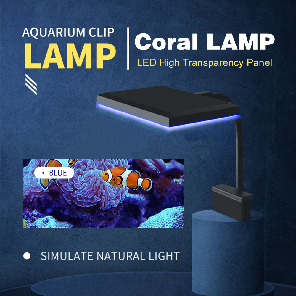 ASJD-07 LED Aquarium Clip-on L - Aquarium Blue Marine Reef recensie en prijs